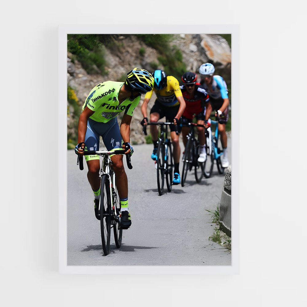 Poster La Course des Champions – affiche Cyclisme (vue 3)